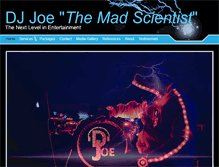 Tablet Screenshot of dj-joekc.com